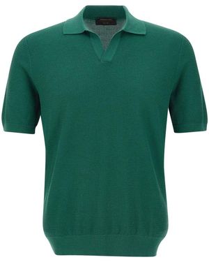Gran Sasso Polo Shirts - Green