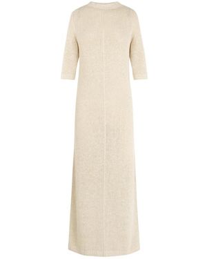 Cortana Knitted Dresses - Natural