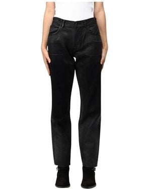 AMISH Straight Jeans - Black