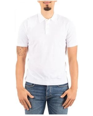 Gran Sasso Polo Shirts - White