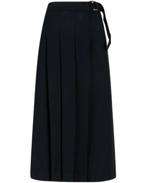 P.A.R.O.S.H. P.A.R.O..H. ,Rokken ,Blauw ,Wol Sallia Bi-Stretch Rok - Zwart