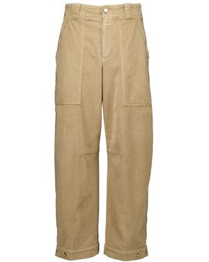 Closed Wide Trousers - Neutre