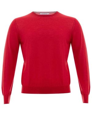 Gran Sasso Round-Neck Knitwear - Red