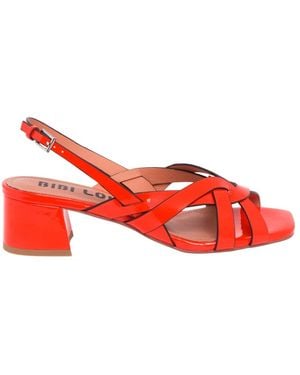 Bibi Lou High Heel Sandals - Rojo
