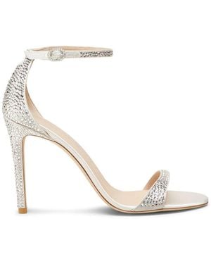 Stuart Weitzman High Heel Sandals - Metálico