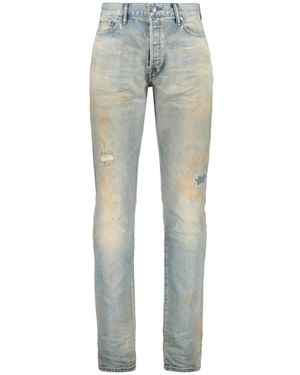 John Elliott Slim-Fit Jeans - Grey