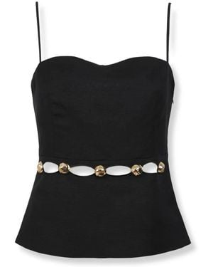 Jonathan Simkhai Sleeveless Tops - Black
