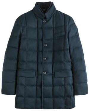Fay Jassen ,Blauw ,Katoen Donsjas (Db Front)