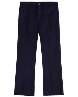 Fay Cropped Jeans - Azul