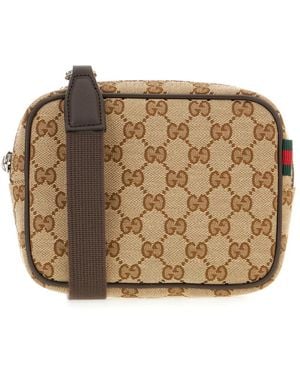 Gucci Cross Body Bags - Metallic