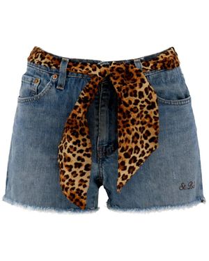 MC2 Saint Barth Denim Shorts - Blue