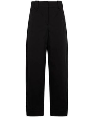 Alberta Ferretti Wide Trousers - Black