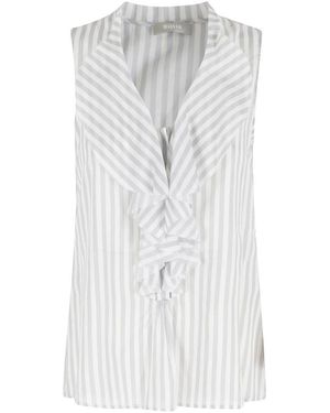 Kiltie Tops ,Grijs ,Yvette Top