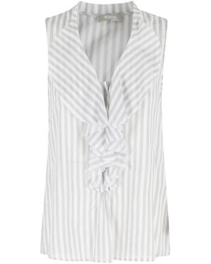 Kiltie Tops ,Grijs ,Yvette Top
