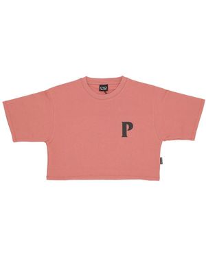 Propaganda Pyromantics Croptop Tee Clay - Pink