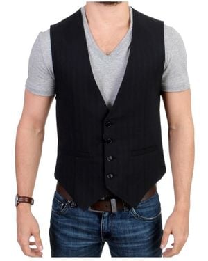 CoSTUME NATIONAL Waistcoats - Black