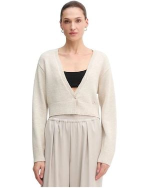 Ouí V-Neck Knitwear - Neutro