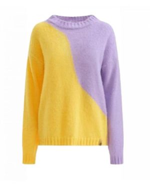 Alviero Martini 1A Classe Round-Neck Knitwear - Jaune