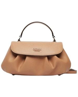 Guess Amorette Top Handle Flap - Natur