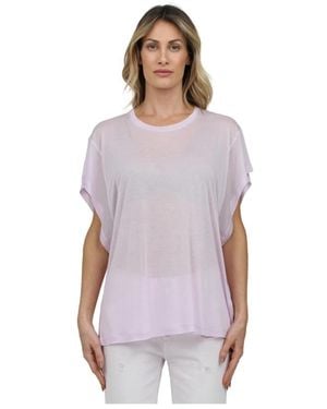 Dondup T-Shirts - Purple