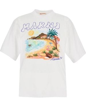 Marni T-Shirts - White
