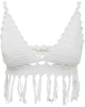 Matimì Sleeveless Tops - Blanc