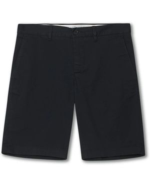 Lacoste Slim Fit Stretch Baumwoll-Bermudashorts - Schwarz