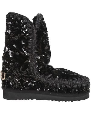 Mou Winter Boots - Black