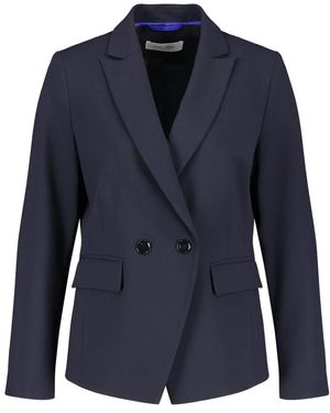 Gerry Weber Jassen ,Blauw ,Elegante Office Blazer