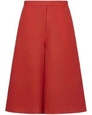 Meta Campania Collective Cropped Trousers - Rojo