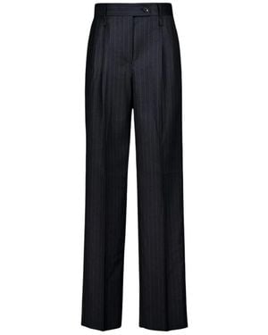 Ferragamo Wide Trousers - Blue