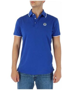 North Sails Polo Shirts - Blue
