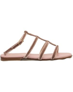 Paola Fiorenza Flat Sandals - Rosa