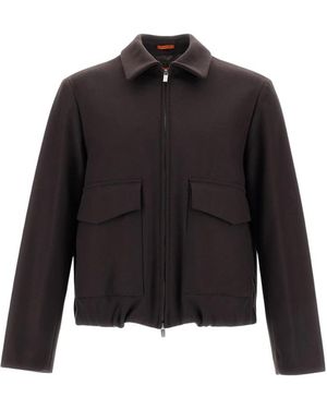 Barena Bomber Jackets - Black