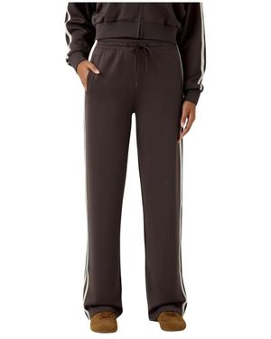 Guess Broeken ,Bruin ,Hoshi Straight Pants - Zwart
