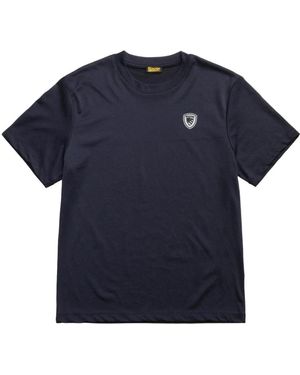 Blauer T-Shirts - Blu