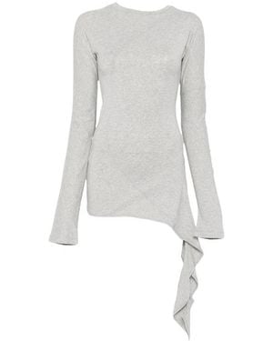 Low Classic Long Sleeve Tops - Gris