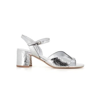 Roberto Del Carlo High Heel Sandals - Metallizzato
