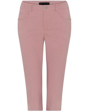 Cro Cropped Trousers - Rosa