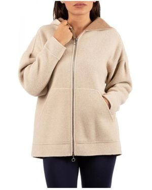 Max Mara Stilvolle Blouson Jacke - Natur