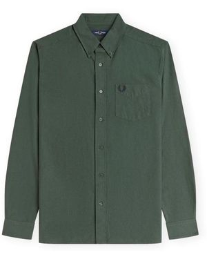 Fred Perry Casual Shirts - Groen