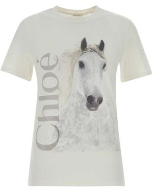 Chloé T-Shirts - Gris