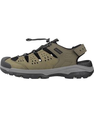 Skechers Flache Sandalen Für Männer - Braun