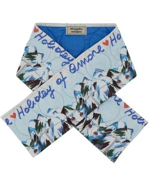 ALESSANDRO ENRIQUEZ Winter Scarves - Blue