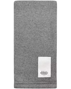 Ruslan Baginskiy Winter Scarves - Gris