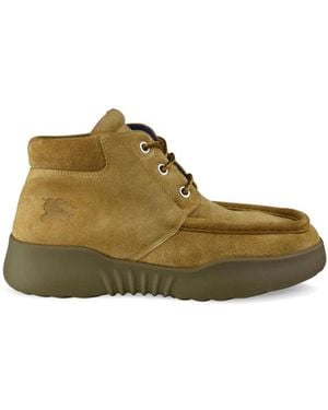 Burberry Lace-Up Boots - Verde