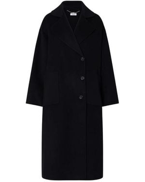 Liu Jo Single-Breasted Coats - Black