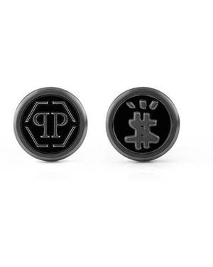 Philipp Plein Cufflinks & Tie Clips - Nero