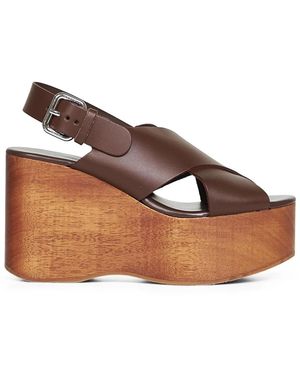 Weekend by Maxmara Wedges - Brown