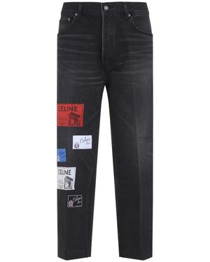 Celine Loose-Fit Jeans - Azul